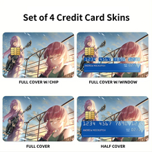 Load image into Gallery viewer, Anime Bocchi the Rock Credit Card Skins (4-in-1 Pack)
