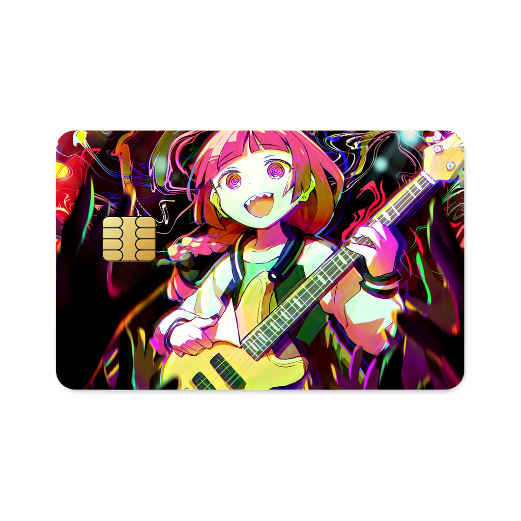 Anime Bocchi the Rock  Credit Card Skins (4-in-1 Pack)
