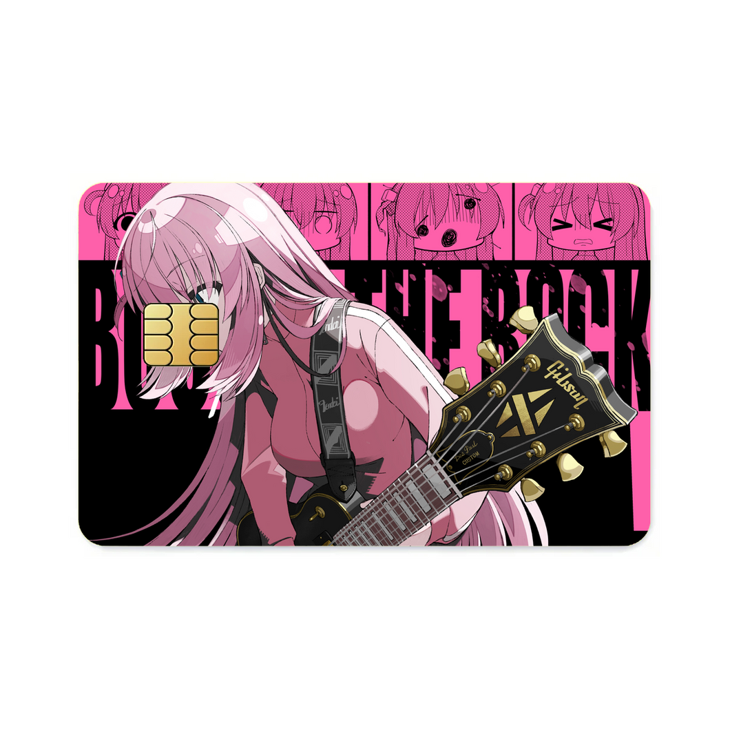Anime Bocchi the Rock  Credit Card Skins (4-in-1 Pack)