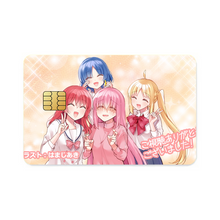 Load image into Gallery viewer, Anime Bocchi the Rock  Credit Card Skins (4-in-1 Pack)
