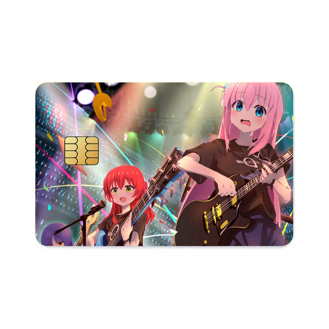 Anime Bocchi the Rock  Credit Card Skins (4-in-1 Pack)