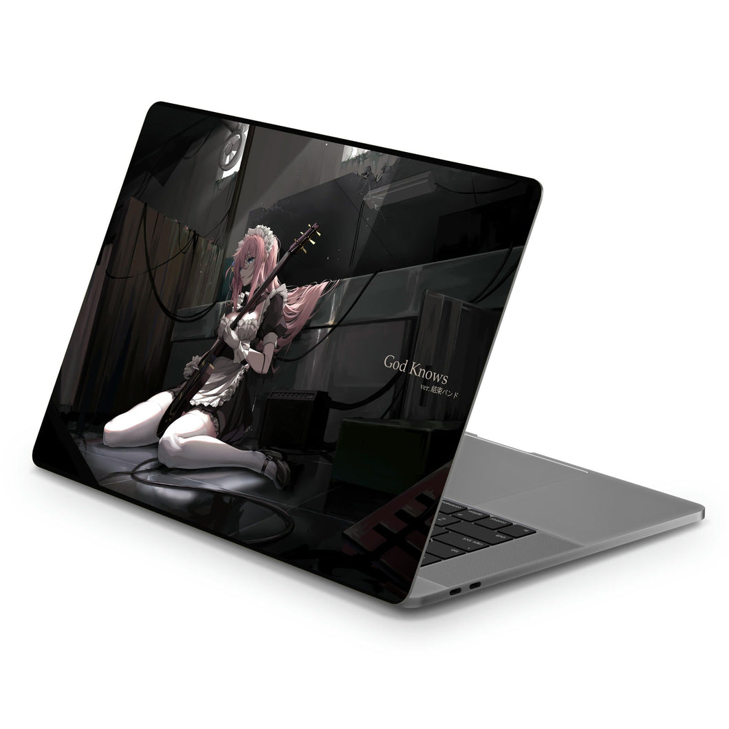 Anime Bocchi the Rock Macbook Skin