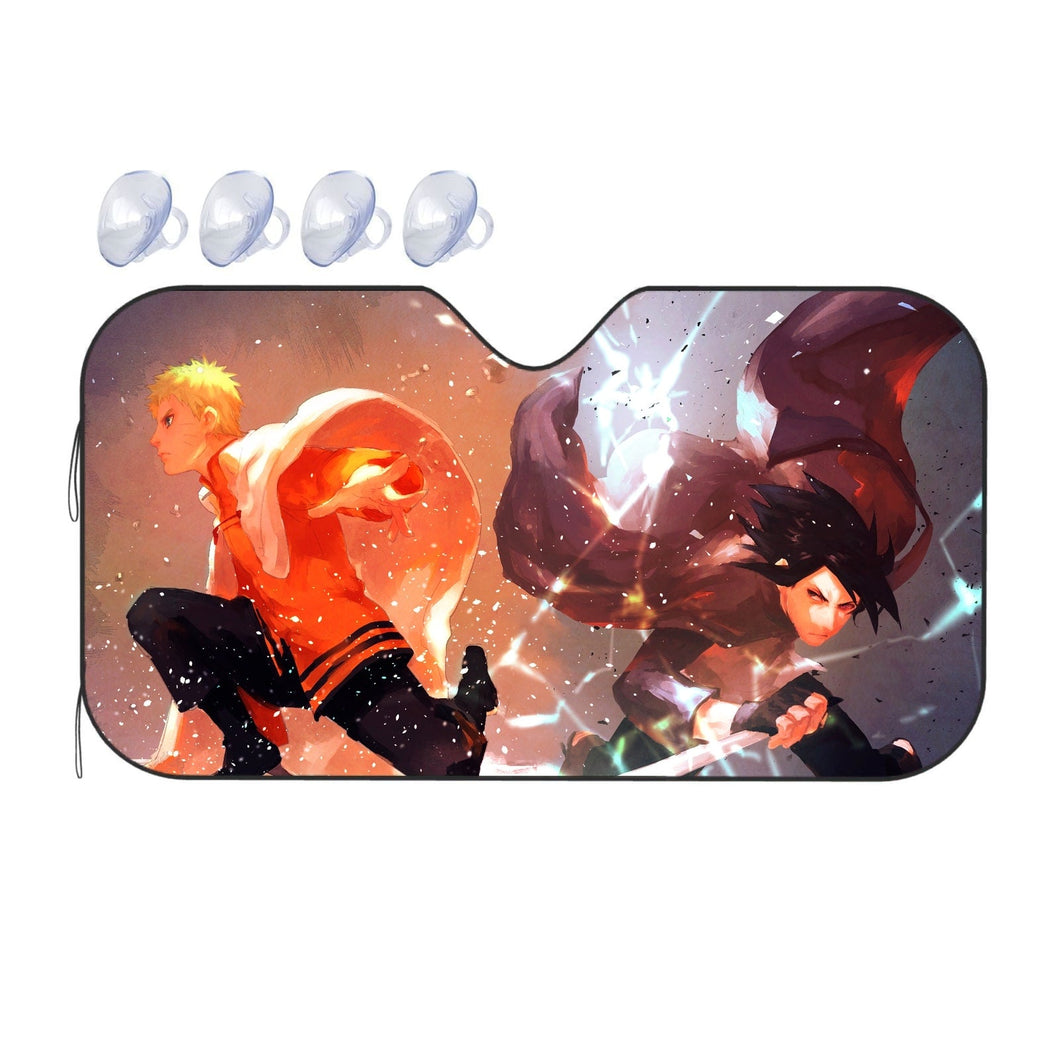Anime Boruto Car Sunshade