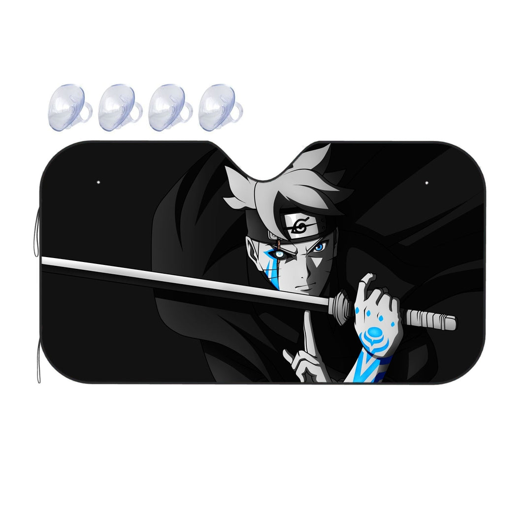 Anime Boruto Car Sunshade