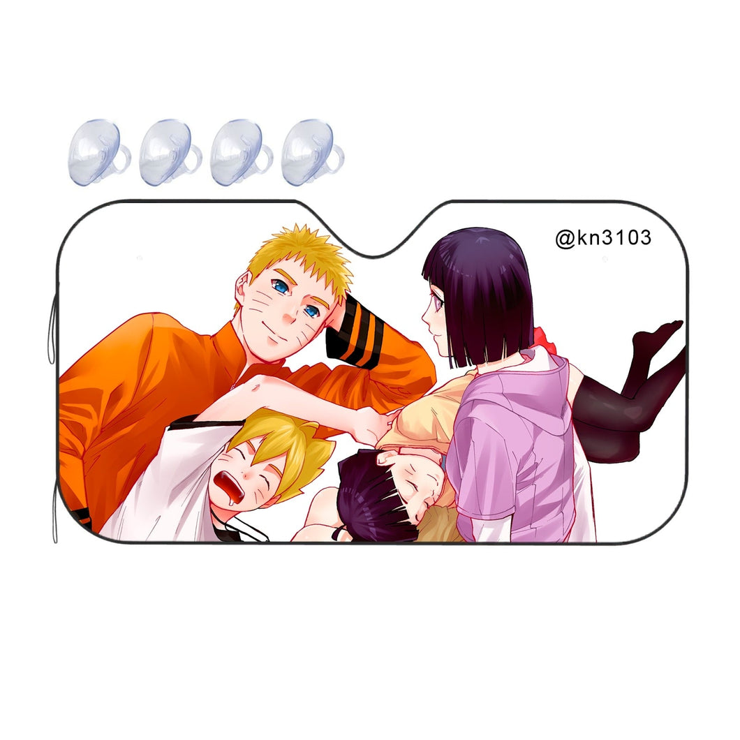 Anime Boruto Car Sunshade