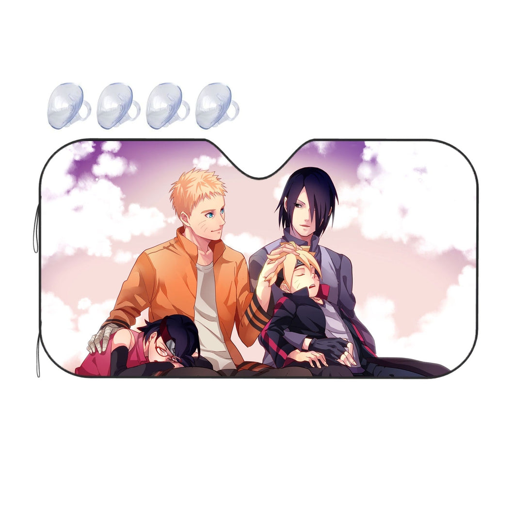 Anime Boruto Car Sunshade