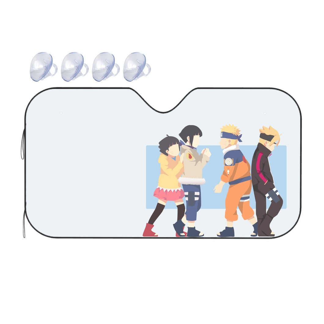 Anime Boruto Car Sunshade
