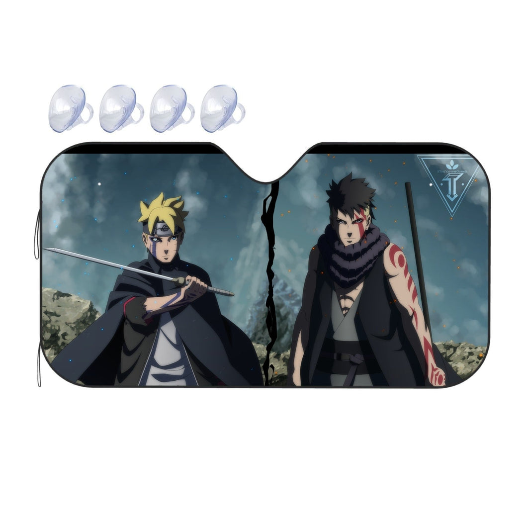 Anime Boruto Car Sunshade