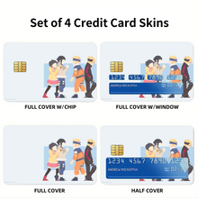 Load image into Gallery viewer, Anime Boruto Credit Card Skins (4-in-1 Pack)
