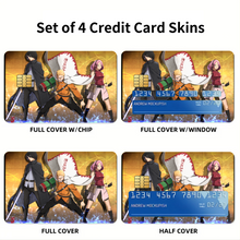 Load image into Gallery viewer, Anime Boruto Credit Card Skins (4-in-1 Pack)
