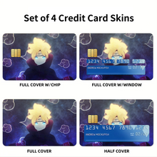 Load image into Gallery viewer, Anime Boruto Credit Card Skins (4-in-1 Pack)
