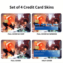 Load image into Gallery viewer, Anime Boruto Credit Card Skins (4-in-1 Pack)
