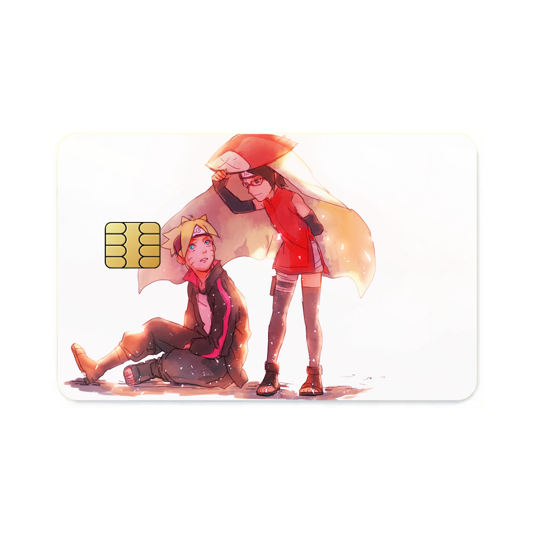 Anime Boruto Credit Card Skins (4-in-1 Pack)