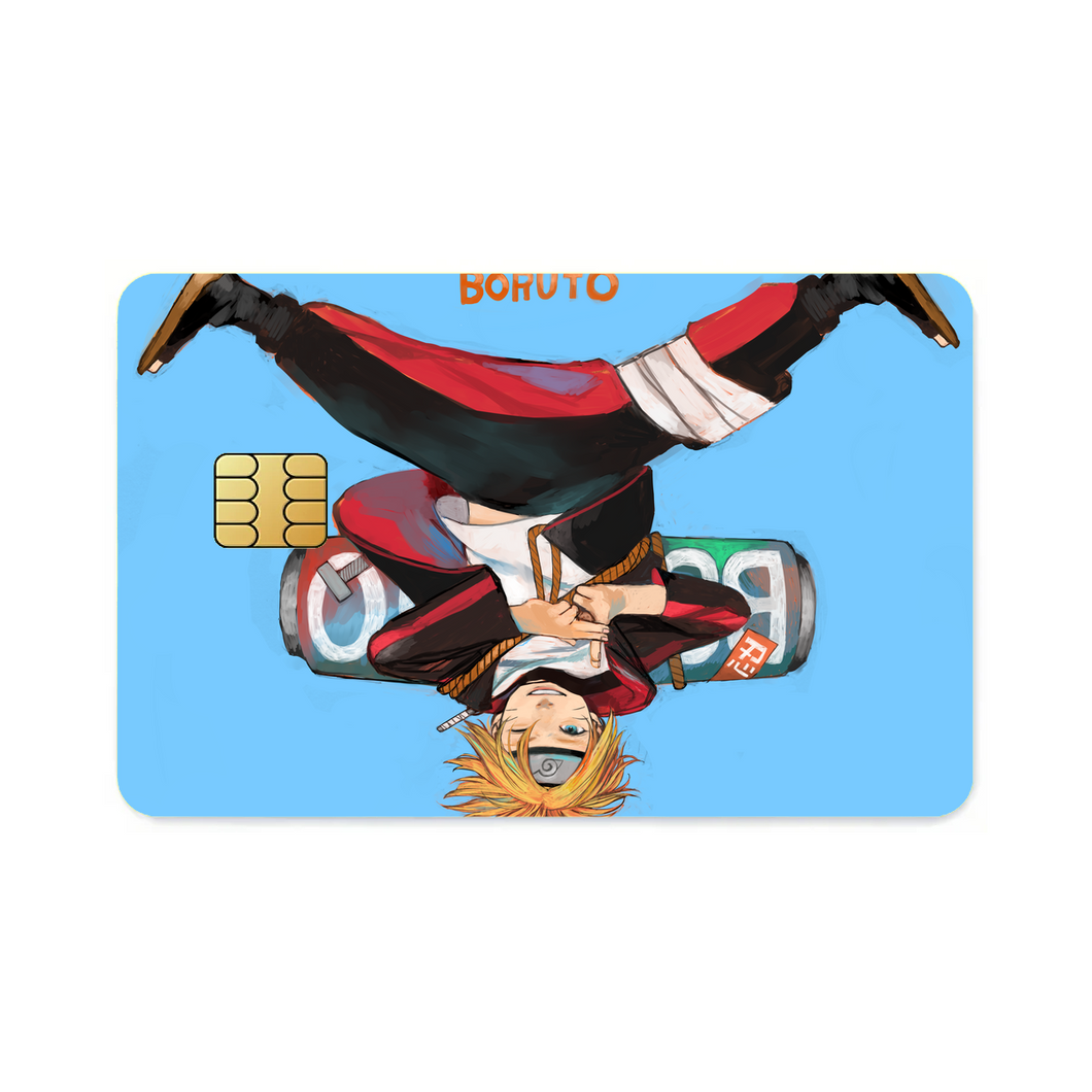 Anime Boruto Credit Card Skins (4-in-1 Pack)
