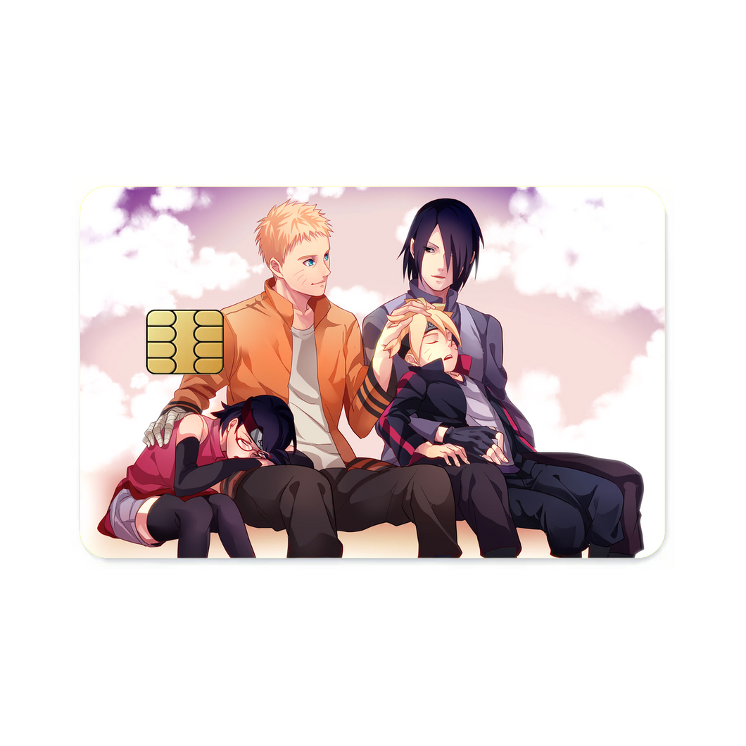 Anime Boruto Credit Card Skins (4-in-1 Pack)