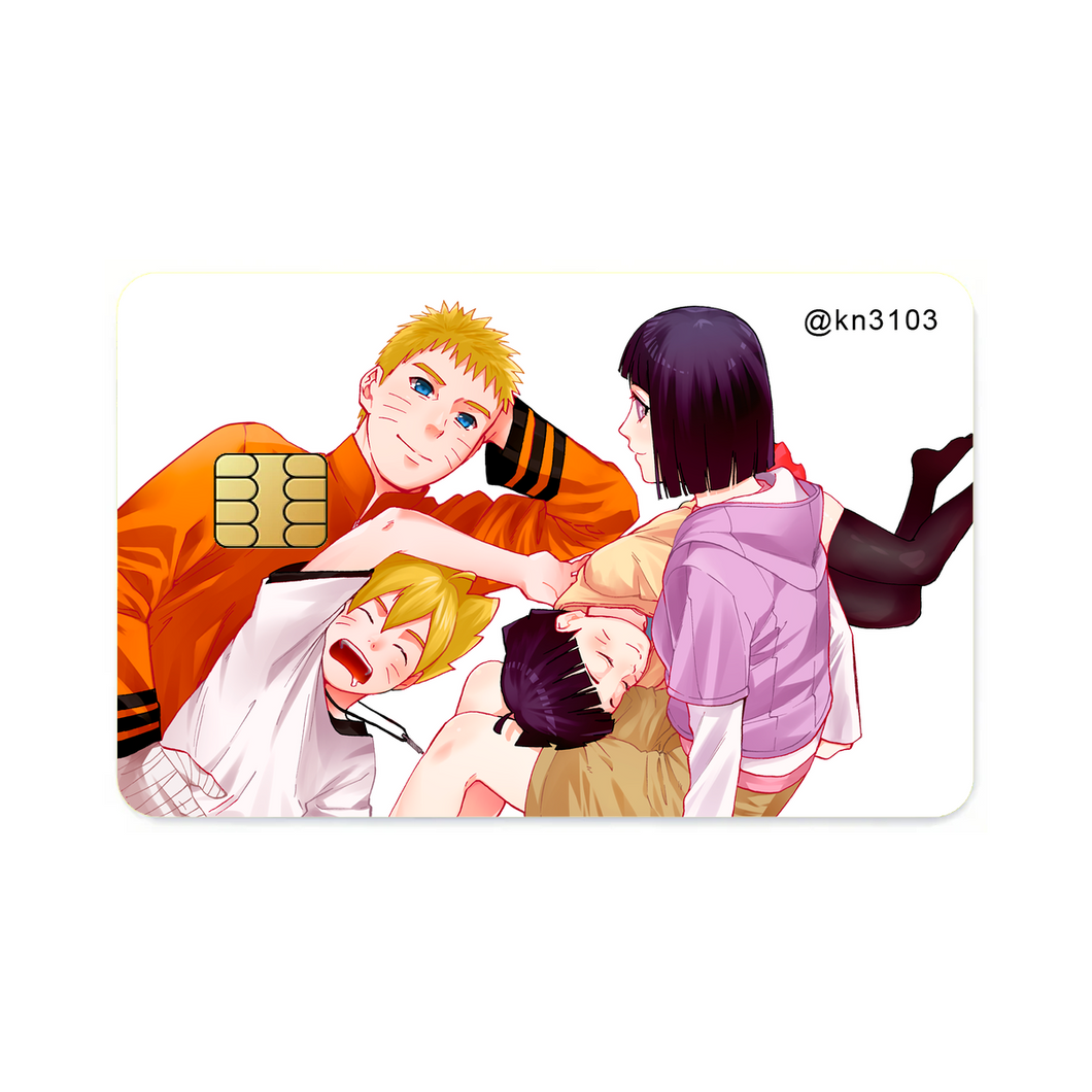 Anime Boruto Credit Card Skins (4-in-1 Pack)