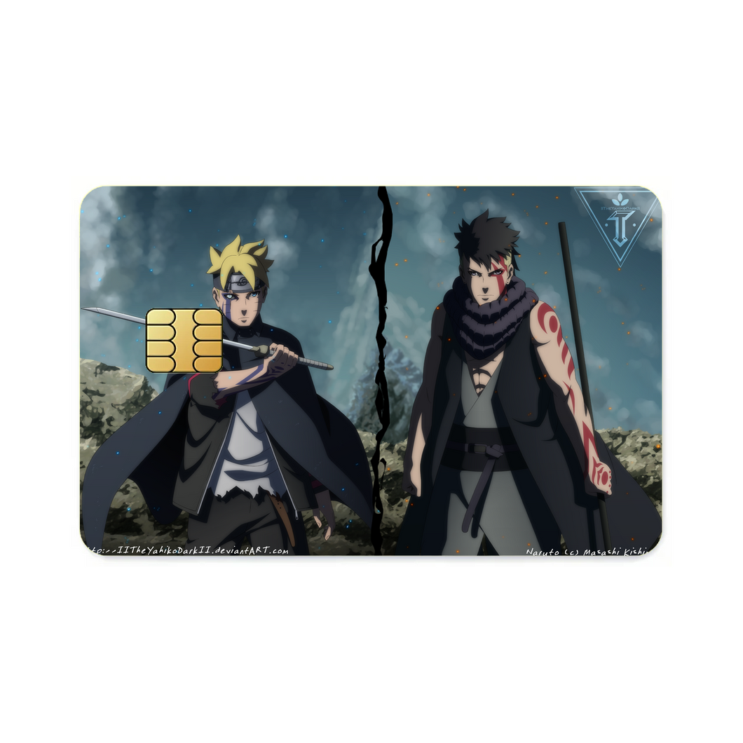 Anime Boruto Credit Card Skins (4-in-1 Pack)