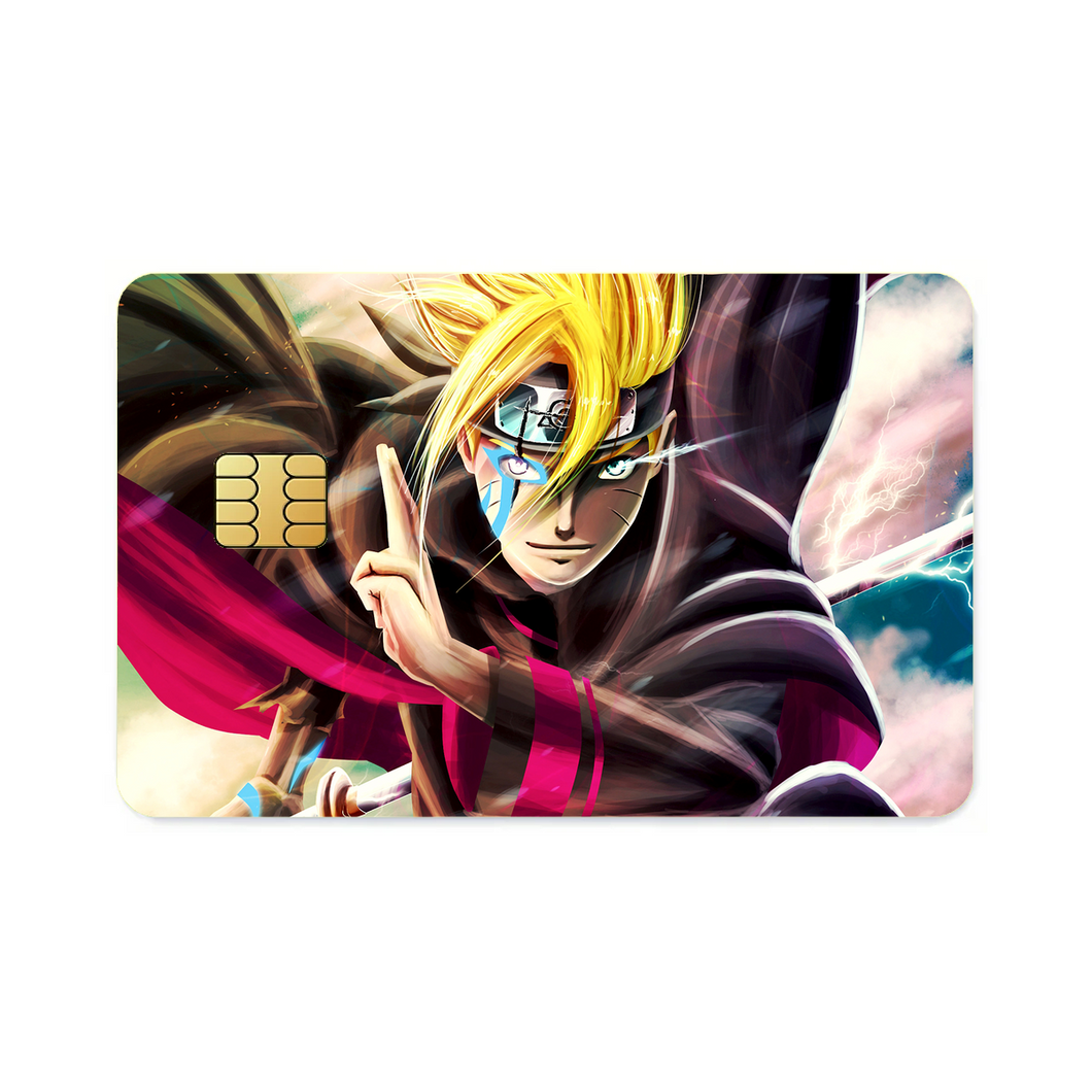Anime Borutor Credit Card Skins (4-in-1 Pack)