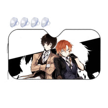 Load image into Gallery viewer, Anime Bungou Stray Dogs Car Sunshade
