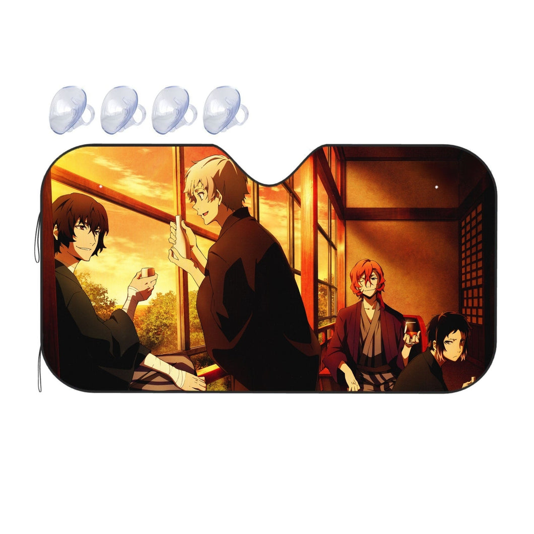 Anime Bungou Stray Dogs Car Sunshade