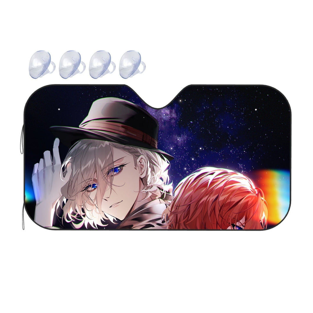 Anime Bungou Stray Dogs Car Sunshade