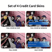 Load image into Gallery viewer, Anime Bungou Stray Dogs Credit Card Skins (4-in-1 Pack)
