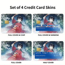 Load image into Gallery viewer, Anime Bungou Stray Dogs  Credit Card Skins (4-in-1 Pack)
