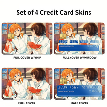 Load image into Gallery viewer, Anime Bungou Stray Dogs Credit Card Skins (4-in-1 Pack)
