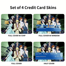 Load image into Gallery viewer, Anime Bungou Stray Dogs Credit Card Skins (4-in-1 Pack)
