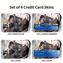 Load image into Gallery viewer, Anime Bungou Stray Dogs  Credit Card Skins (4-in-1 Pack)
