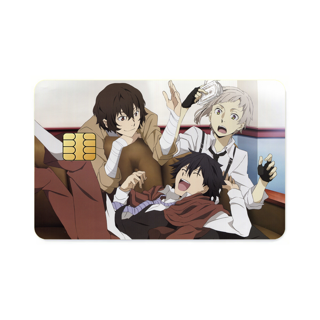 Anime Bungou Stray Dogs Credit Card Skins (4-in-1 Pack)