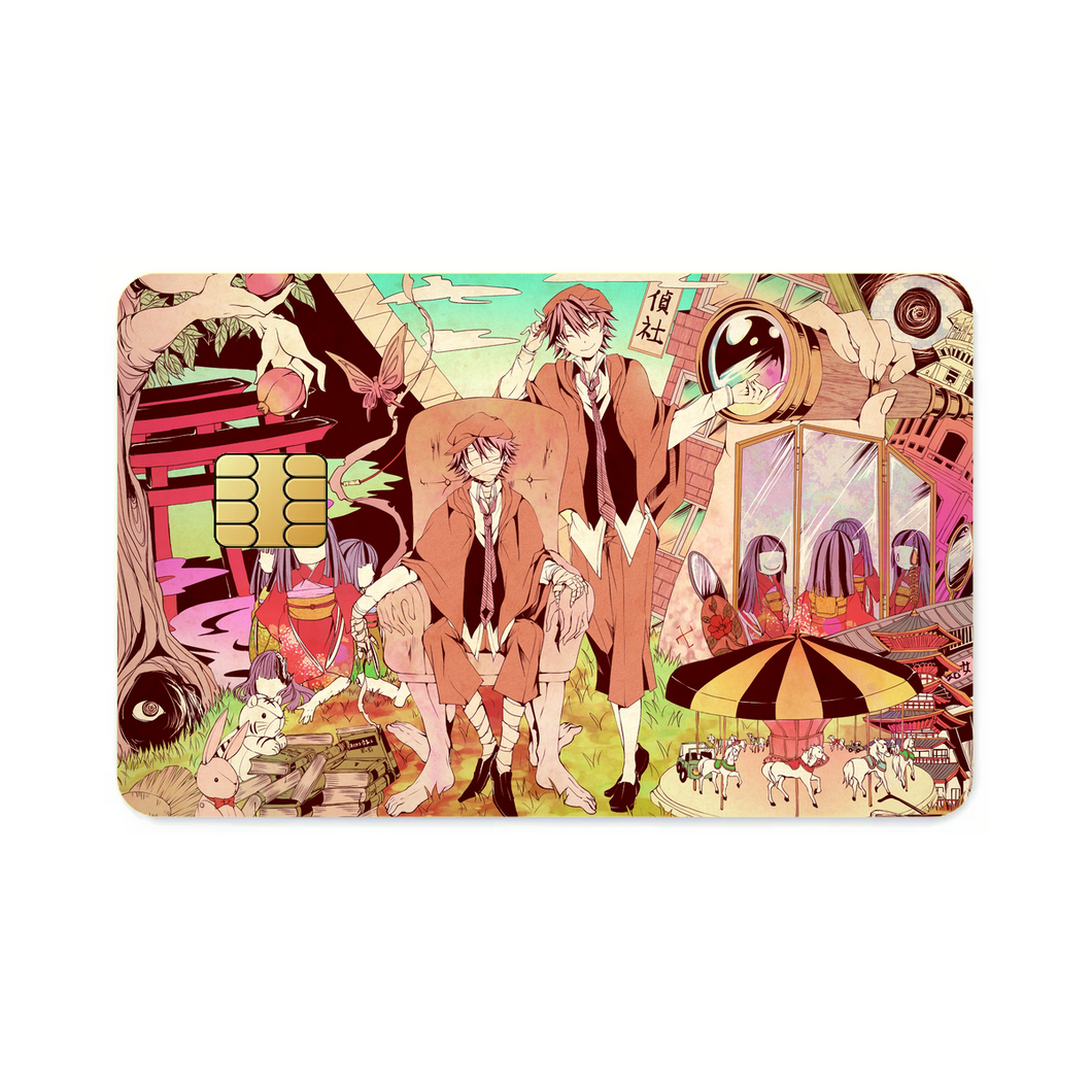 Anime Bungou Stray Dogs Credit Card Skins (4-in-1 Pack)