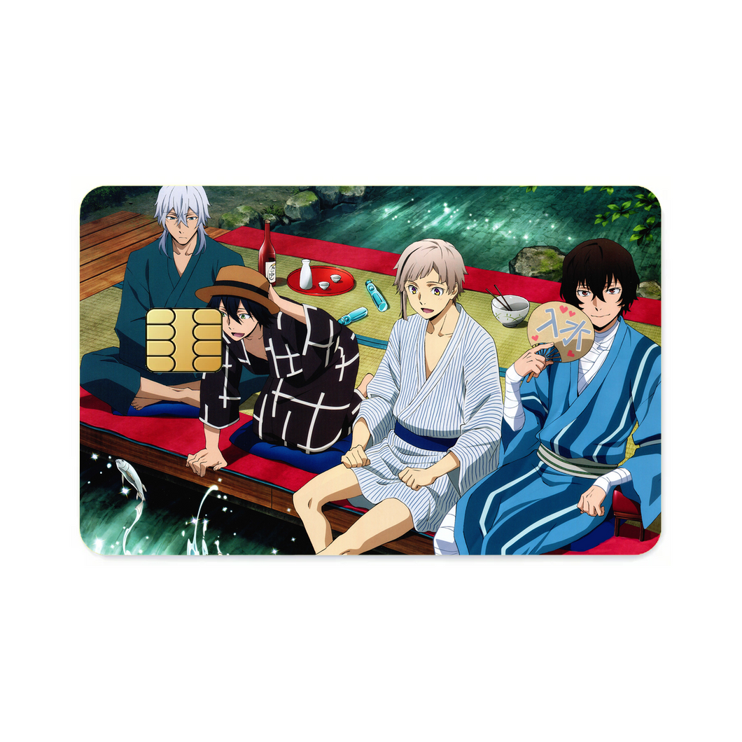 Anime Bungou Stray Dogs Credit Card Skins (4-in-1 Pack)