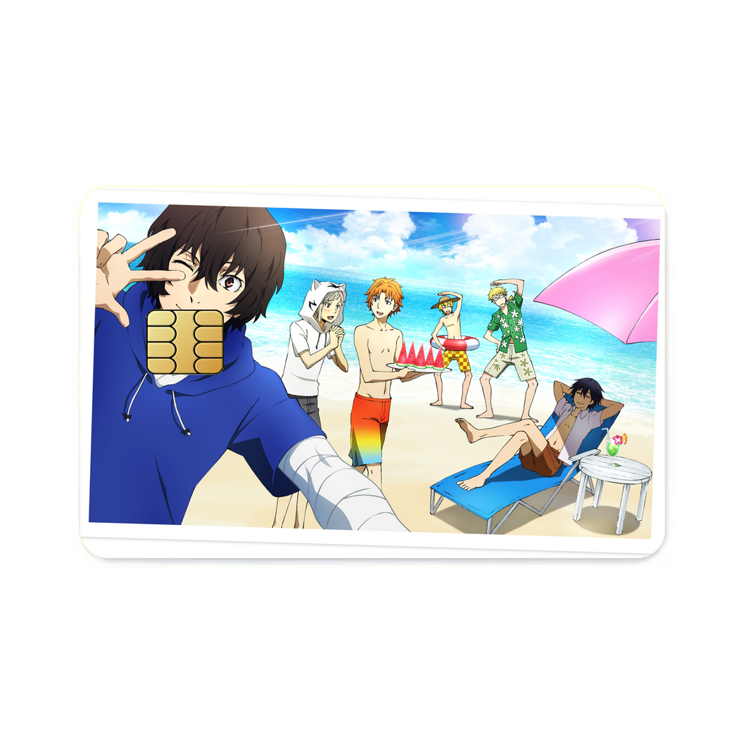 Anime Bungou Stray Dogs Credit Card Skins (4-in-1 Pack)