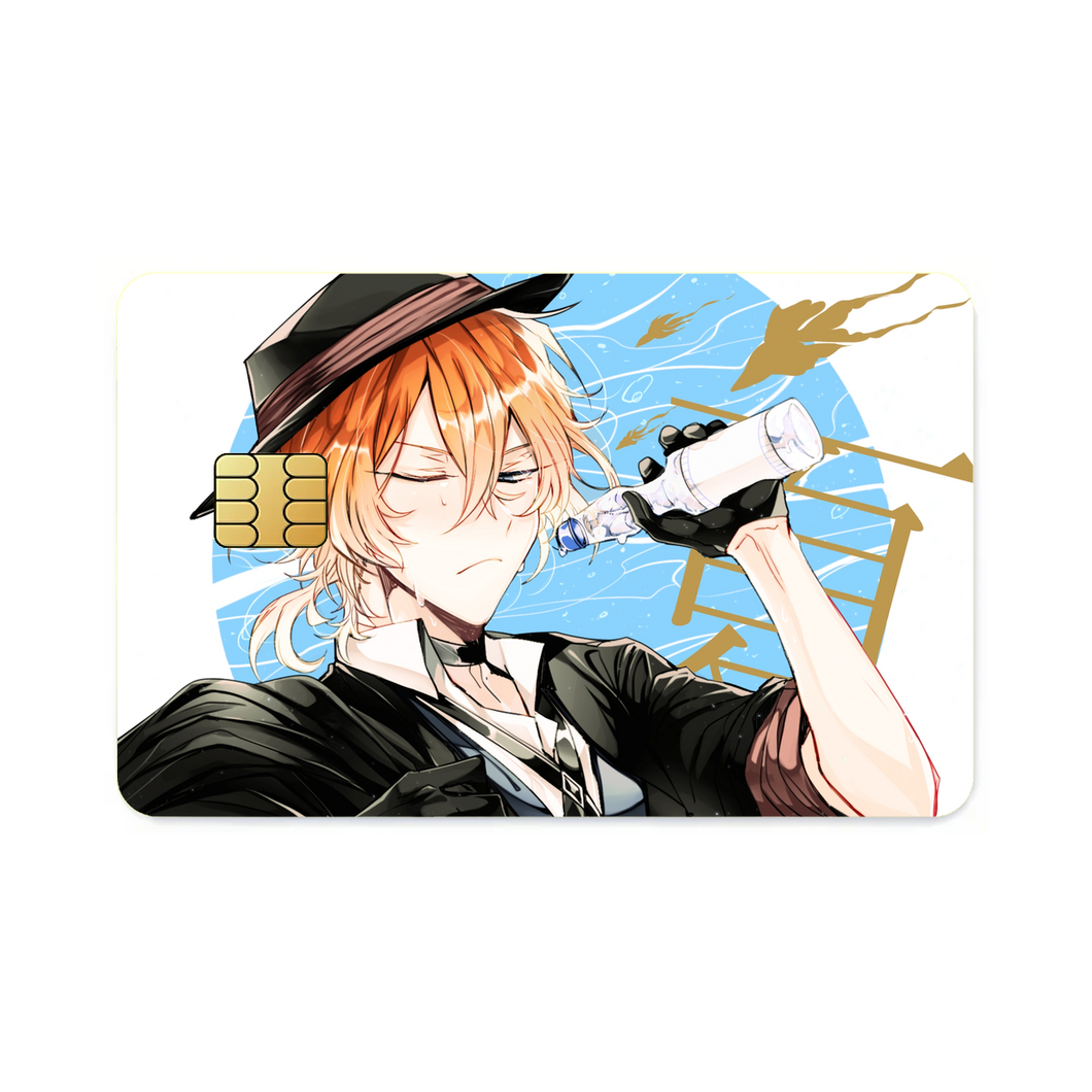 Anime Bungou Stray Dogs Credit Card Skins (4-in-1 Pack)