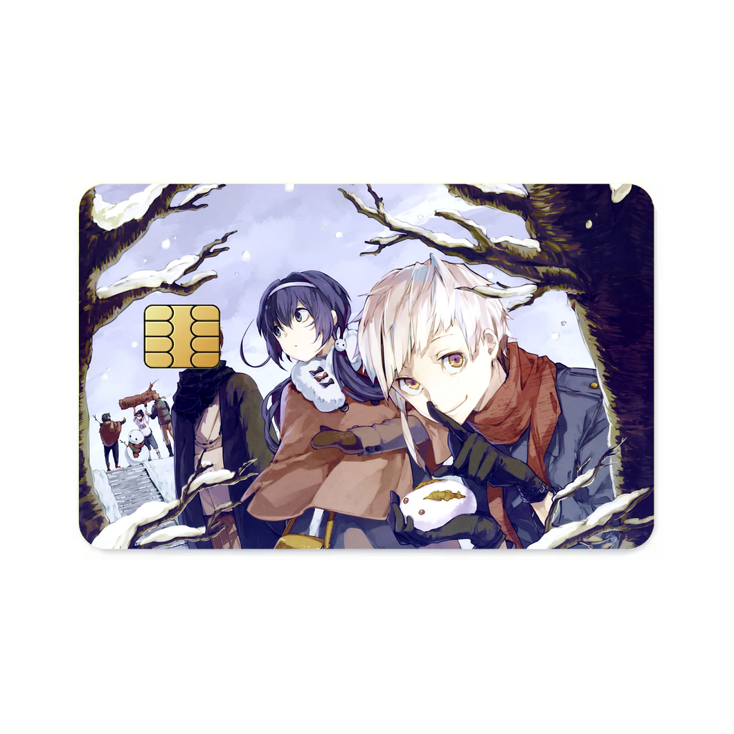 Anime Bungou Stray Dogs Credit Card Skins (4-in-1 Pack)