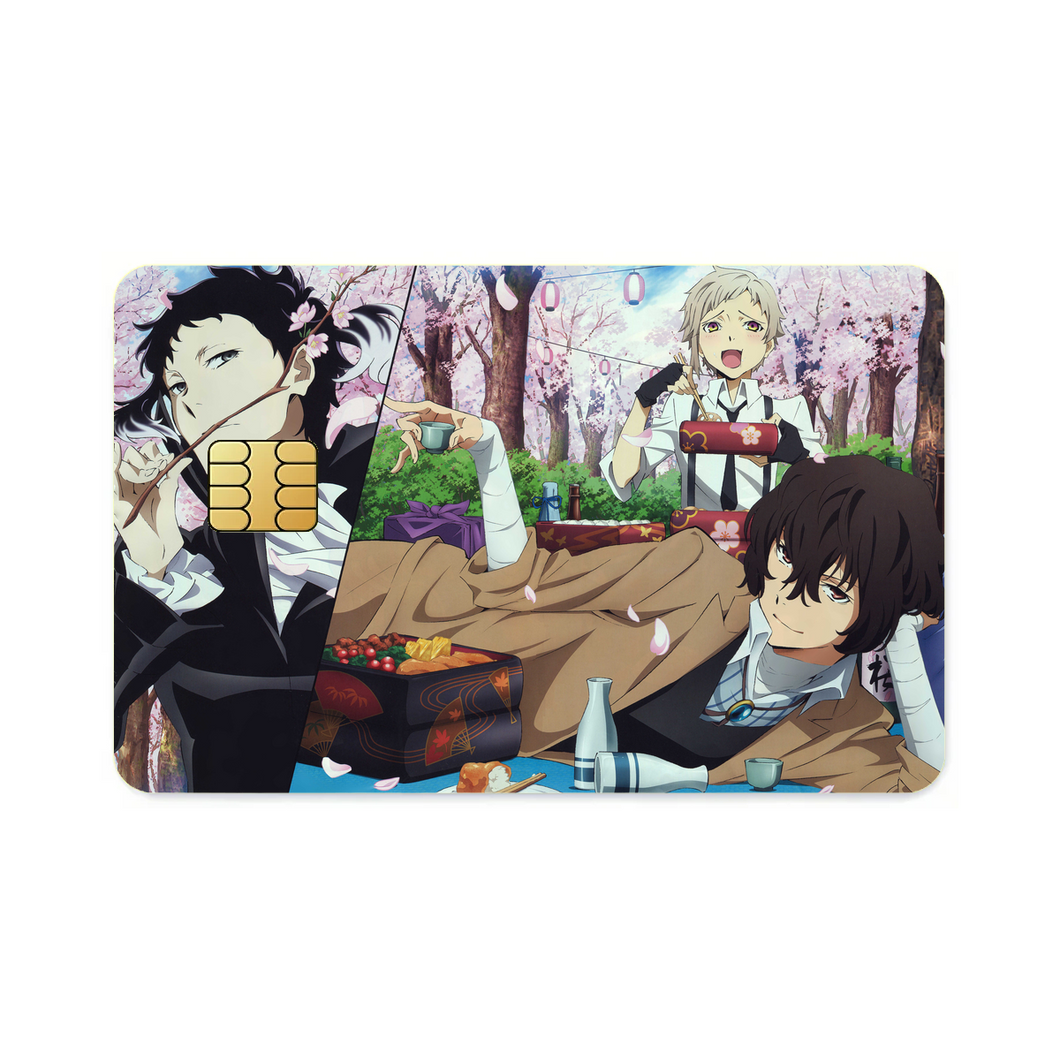 Anime Bungou Stray Dogs Credit Card Skins (4-in-1 Pack)