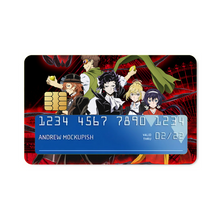 Load image into Gallery viewer, Anime Bungou Stray Dogs Credit Card Skins (4-in-1 Pack)
