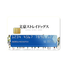 Load image into Gallery viewer, Anime Bungou Stray Dogs Credit Card Skins (4-in-1 Pack)
