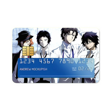 Load image into Gallery viewer, Anime Bungou Stray Dogs Credit Card Skins (4-in-1 Pack)
