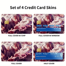Load image into Gallery viewer, Anime Bungou Stray Dogsr Credit Card Skins (4-in-1 Pack)
