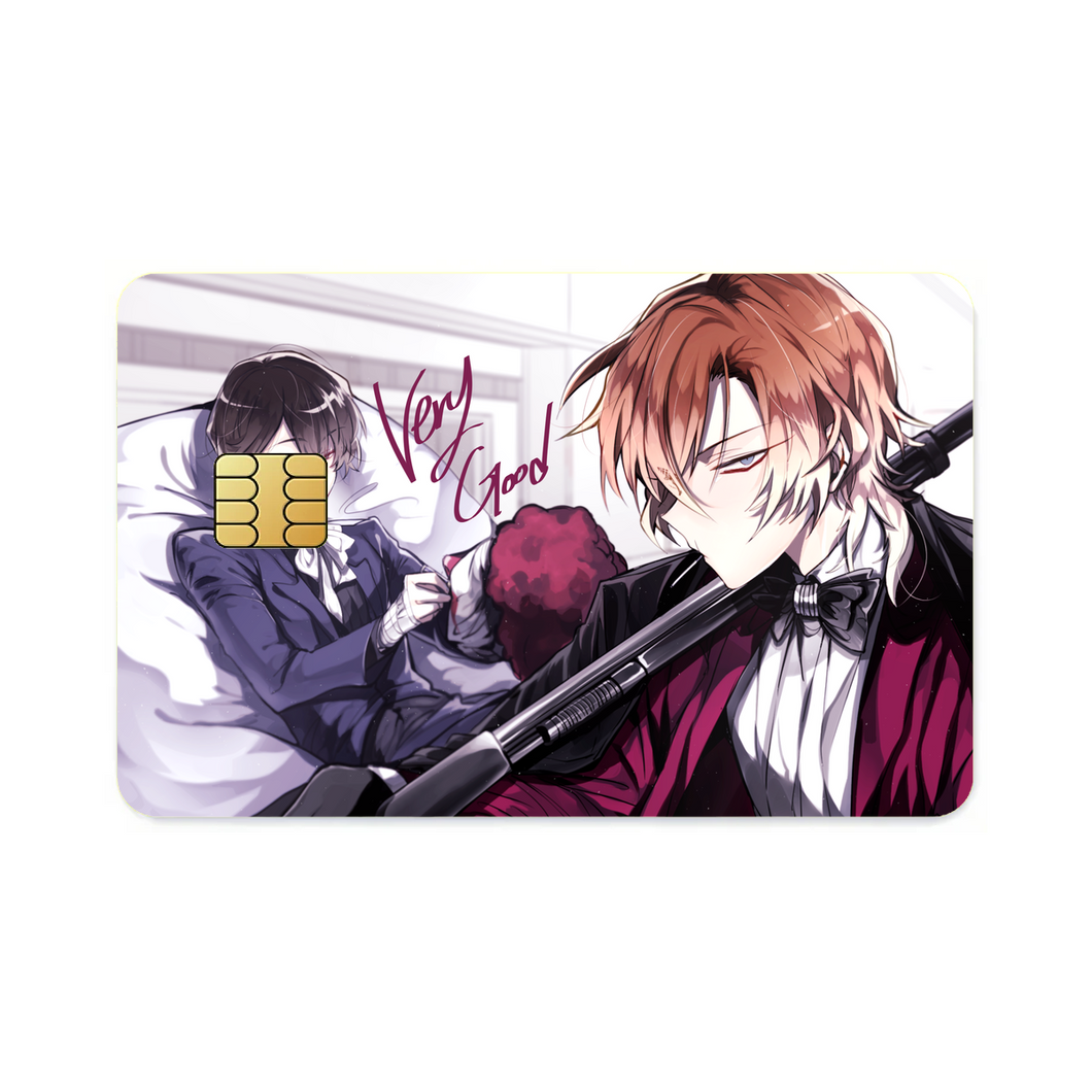 Anime Bungou Stray Dogsr Credit Card Skins (4-in-1 Pack)