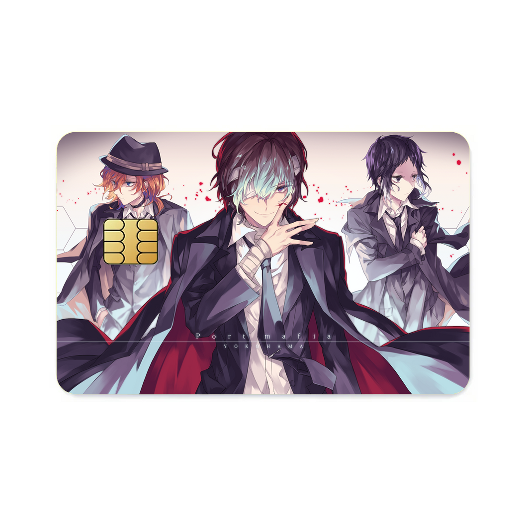 Anime Bungou Stray Dogsr Credit Card Skins (4-in-1 Pack)