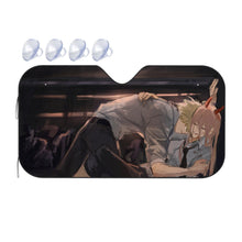 Load image into Gallery viewer, Anime Chainsaw Man  Car Sunshade
