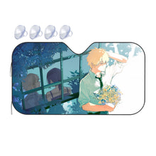 Load image into Gallery viewer, Anime Chainsaw Man  Car Sunshade
