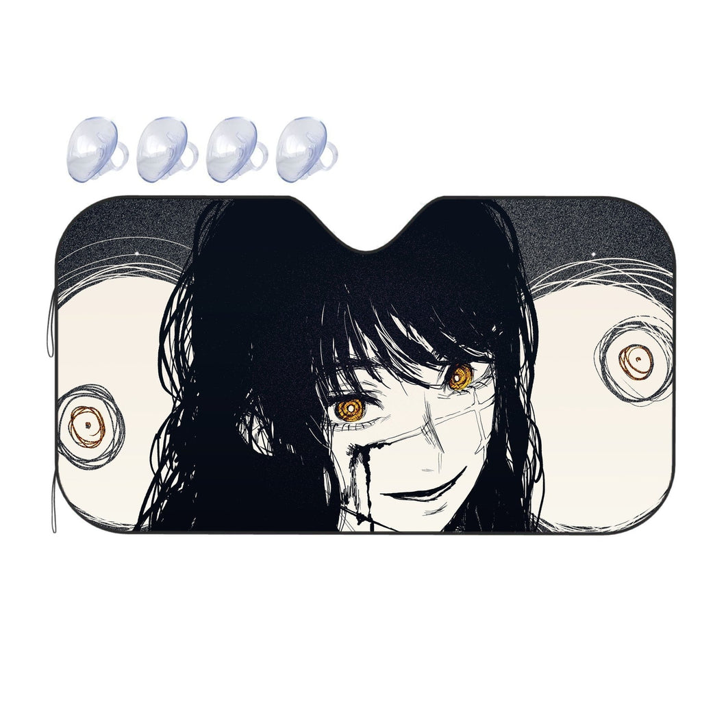 Anime Chainsaw Man  Car Sunshade