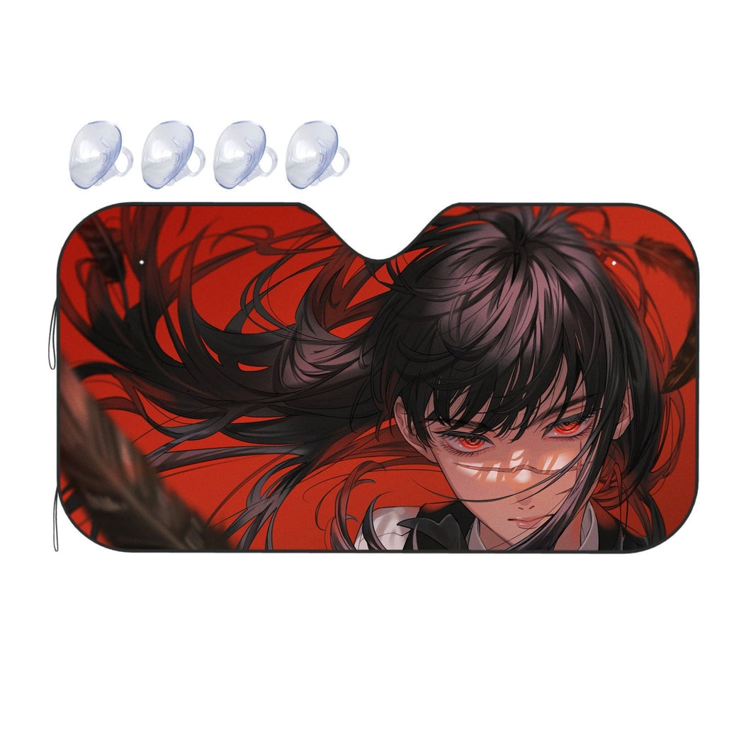 Anime Chainsaw Man  Car Sunshade