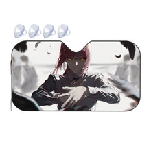 Load image into Gallery viewer, Anime Chainsaw Man  Car Sunshade
