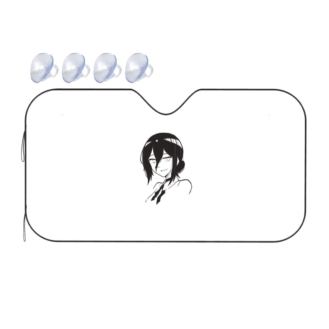 Anime Chainsaw Man  Car Sunshade
