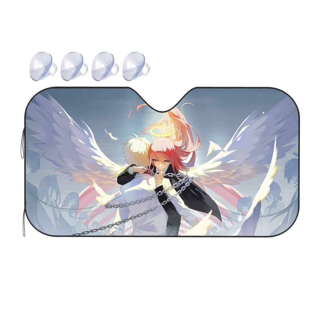 Anime Chainsaw Man  Car Sunshade